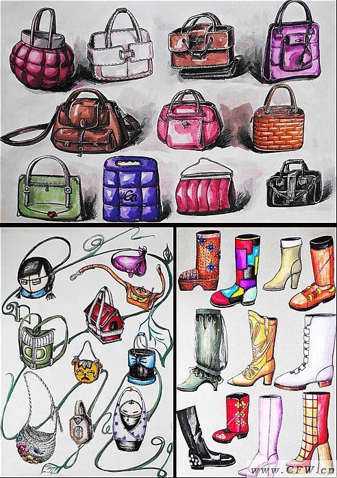 配饰设计作品-配饰设计款式图