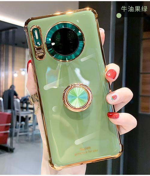 华为mate30pro手机壳防摔mate30指环支架适用mate20硅胶5g版曲屏