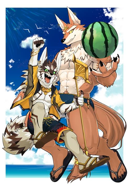 furry图片转载东京放学后seth