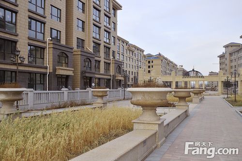 踩盘11月探访锦汇度假苑洋房别墅区园林景观设计靓眼