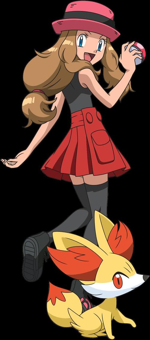 神奇宝贝第6部女主角是什么样子的