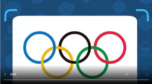 奥运五环诠释你与我的环环相扣