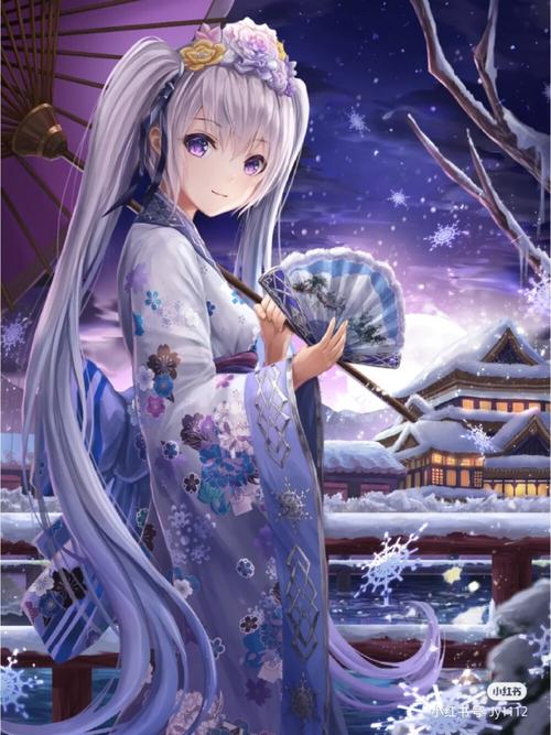 二次元动漫卡通人物 和服系列