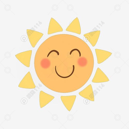 标签:太阳光芒黄色笑脸阳光卡通太阳可爱太阳夏天晴天夏季