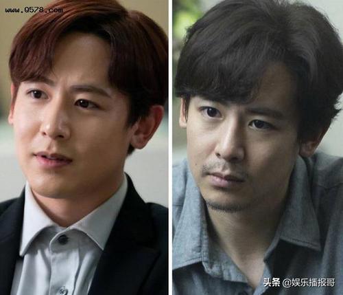 发福了的他脸部轮廓跟线条算是完全崩塌了,这个双下巴也是太突出了吧!