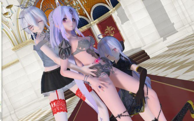 【性感篇/仿实风格】三位大姐姐在做羞羞的事