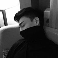 男生头像侧面帅气黑白头像【点击鼠标右键下载】