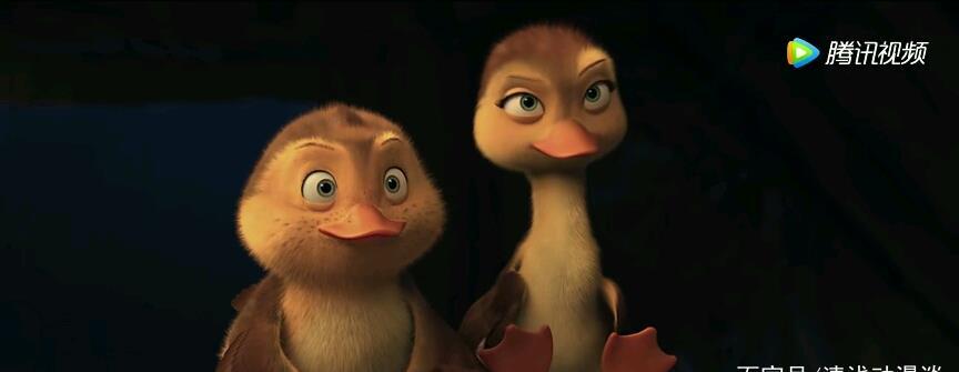 小黄鸭和大雁爸爸的旅途妈妈咪鸭用小鸭子的视野看风景