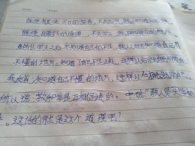 把"虽有嘉肴"全部翻意,后面还有.