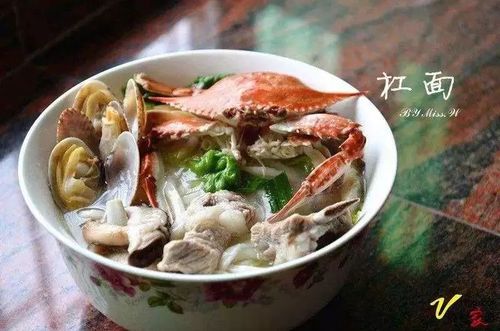 长乐有许多风味美食,杠面,是其中一道.