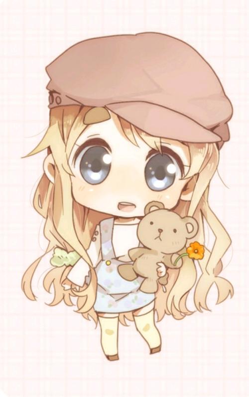 动漫图片女生可爱呆萌q版