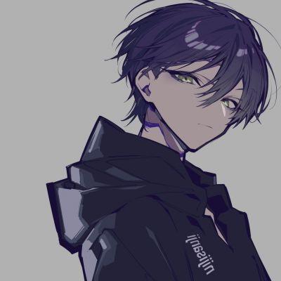意境魅力手绘动漫男头集|黑暗终会_男生头像_我要个性