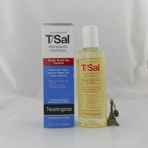 新鲜现货 neutrogena露得清t-sal 3%水杨酸 bha 去屑洗发水 133ml