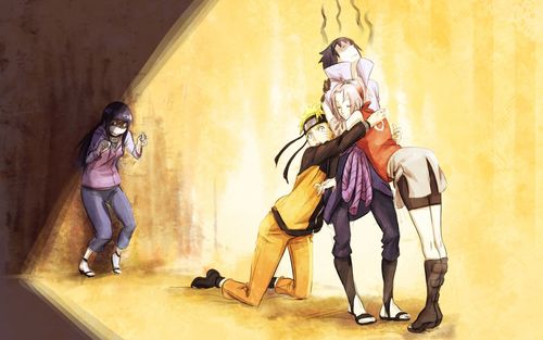壁纸火影忍者,火影忍者,漩涡火影忍者,艺术,家伙,hyuuga hinata,动漫