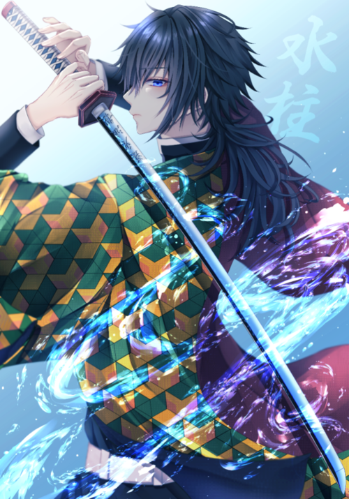 【动漫】|"鬼灭之刃-富冈义勇"