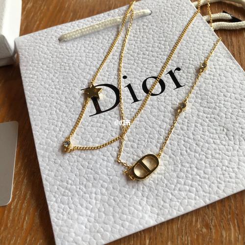 dior petit系列 双层cd项链_项链_迪奥怎么样_配饰_配饰分享_时尚