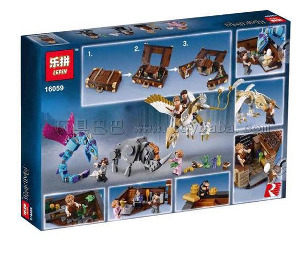 乐拼积木16059 电影主题 哈利波特魔法系列 778pcs,16059,玩具积木