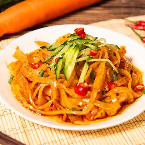 亏本冲量陕西特产西安凉皮宝鸡岐山擀面皮速食真空300克每袋包邮