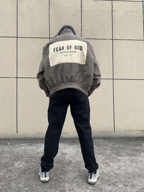 fearofgodfog第六6th主线贴布棉服夹克夹克