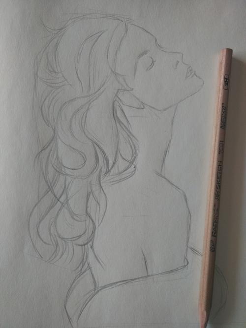 卷耳萌教你画彩铅画人物篇