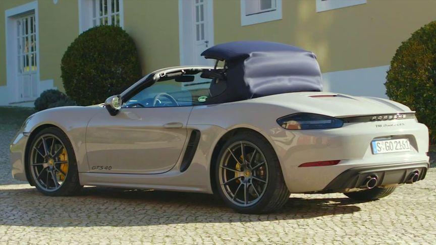 2020款保时捷 718 boxster gts 4.0 软顶敞篷