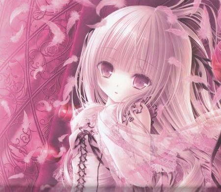 11岁的女生,求动漫的头像,清晰的,粉红色的最好哦!