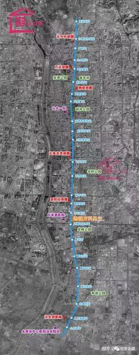 太原地铁2号线线路图