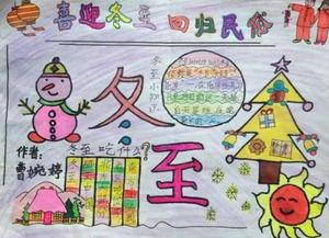 儿童冬至简笔画