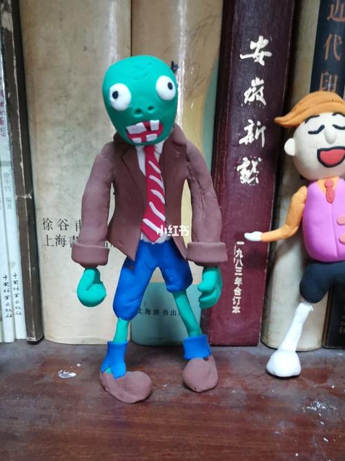 僵尸手工粘土_手工制作_粘土_兴趣爱好_手工