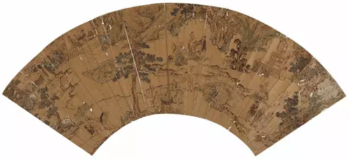 西泠网拍 佚名〔明〕 西园雅集图