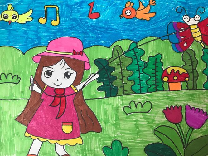 最美人间四月天 我为春天作幅画—— 泗阳经济开发区学校