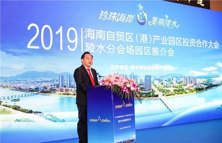 2019年海南自贸区港产业园区投资合作大会召开陵水设分会场进行招商