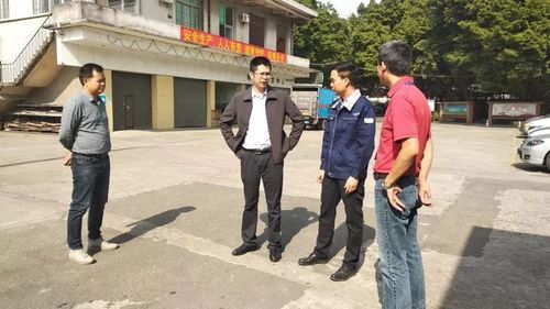 祖庙街道办事处主任肖映泽调研安全生产工作