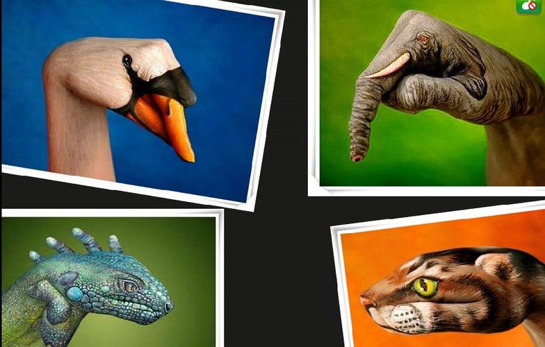 冯北幼儿园大班"疫情居家"系列活动——绘画《手型彩绘》