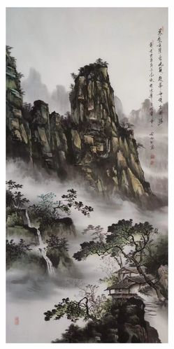 山水画家刘剑刚作品欣赏