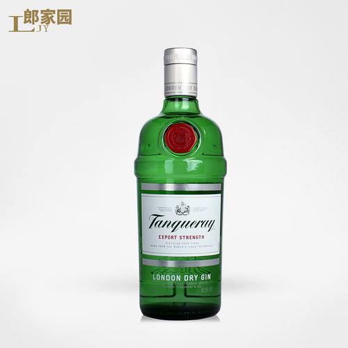 gin英国伦敦洋酒添加利干金酒杜松子酒汤力水调酒基酒tanqueray