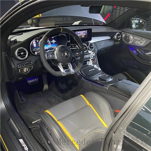 最后的经典21款奔驰c63s暗夜版现车到店