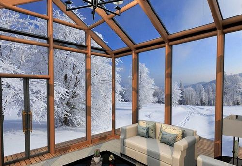 河北钢结构玻璃屋效果图