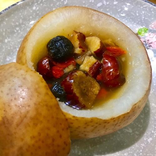 烤箱 烤梨 浅吟53做的烤梨  赞 冰糖,梨,牙签                  综合
