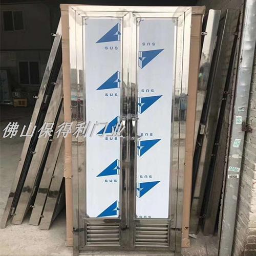 不锈钢双面封板对开门