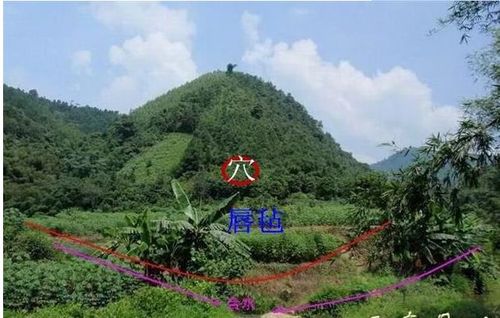 第不知合葬法矩度否?入首开帐落脉下平坡.脉甚模糊,杂以巨石磷磷.