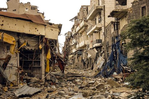 战争废墟ps调色教程(含素材下载)