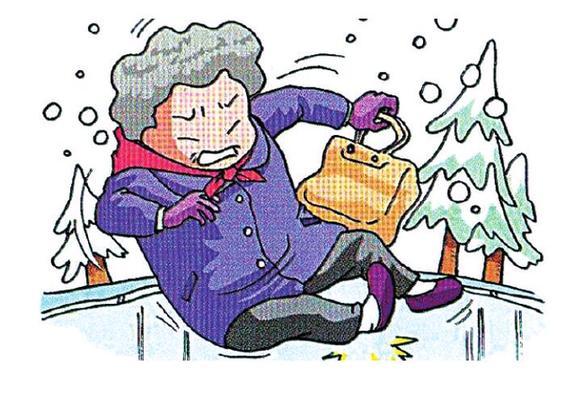 冬天路滑老人摔伤增多 医生提醒:不要随意移动