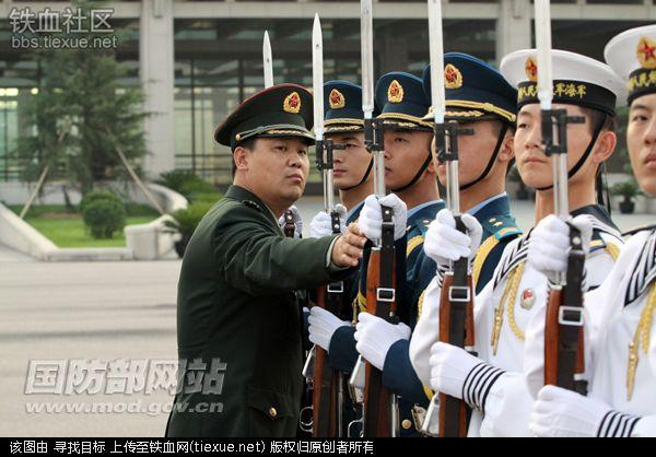 中国人民解放军三军仪仗队风采
