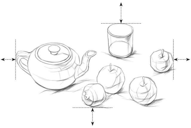 零基础绘画教程分步骤讲解五种构图法则学会这些构图很简单