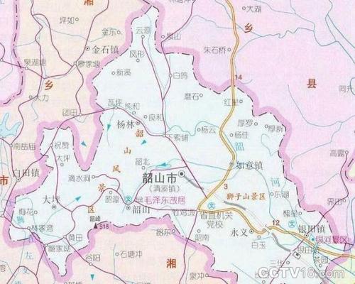 韶山地图_韶山地图全图