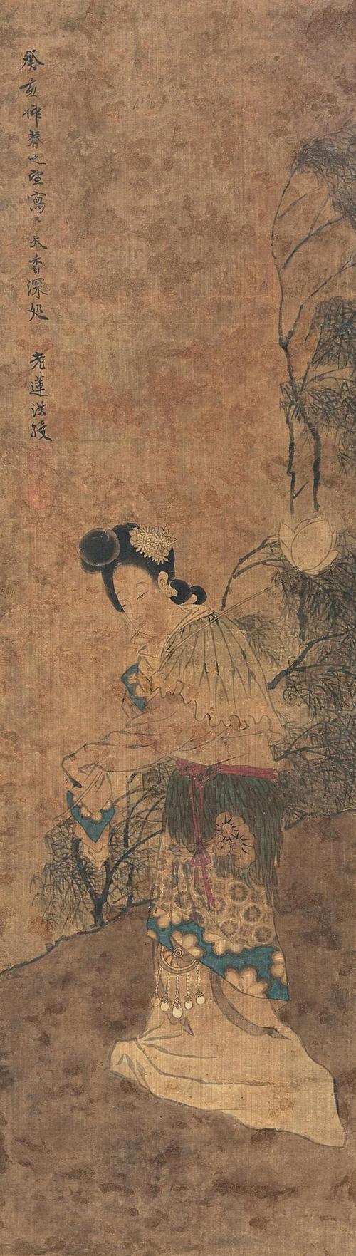 陈洪绶经典作品欣赏