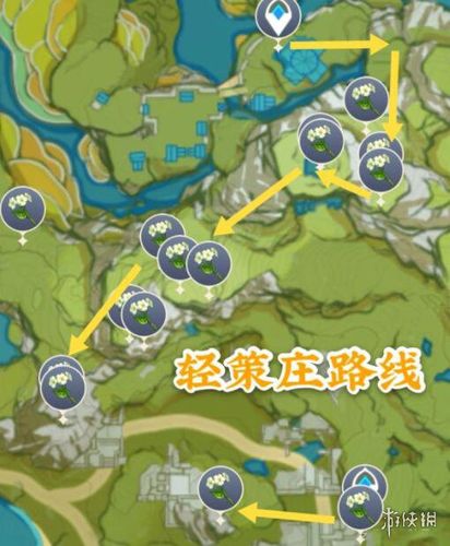 《原神》清心在哪里采集?清心采集路线图分享