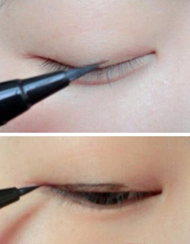 新手用眼线笔怎么画好眼线方法及技巧