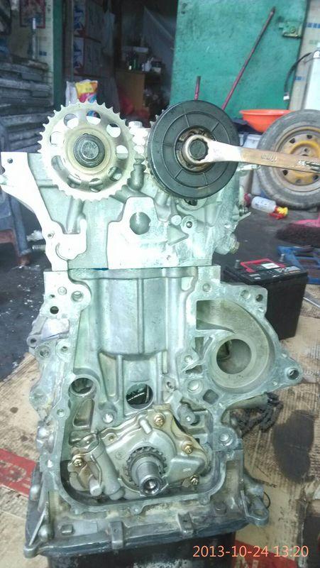 这个正时怎么对 吉利远景的 4g15发动机